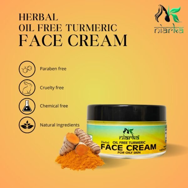 Oil Free Turmeric Face Cream (day & night) - Image 3
