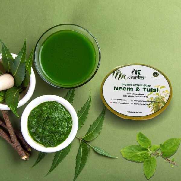 Neem & Tulsi Glycerin Soap (Pack of 2)