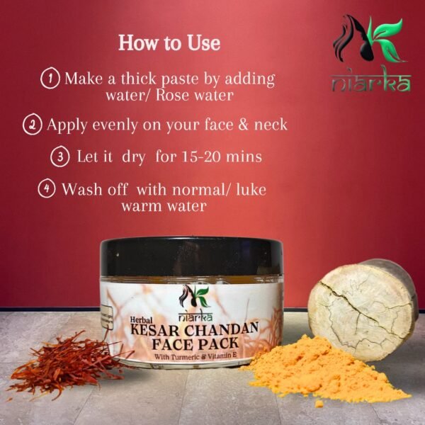 Kesar Chandan Face Pack - Image 2