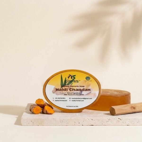 Haldi Chandan Glycerin Soap (Pack of 2)