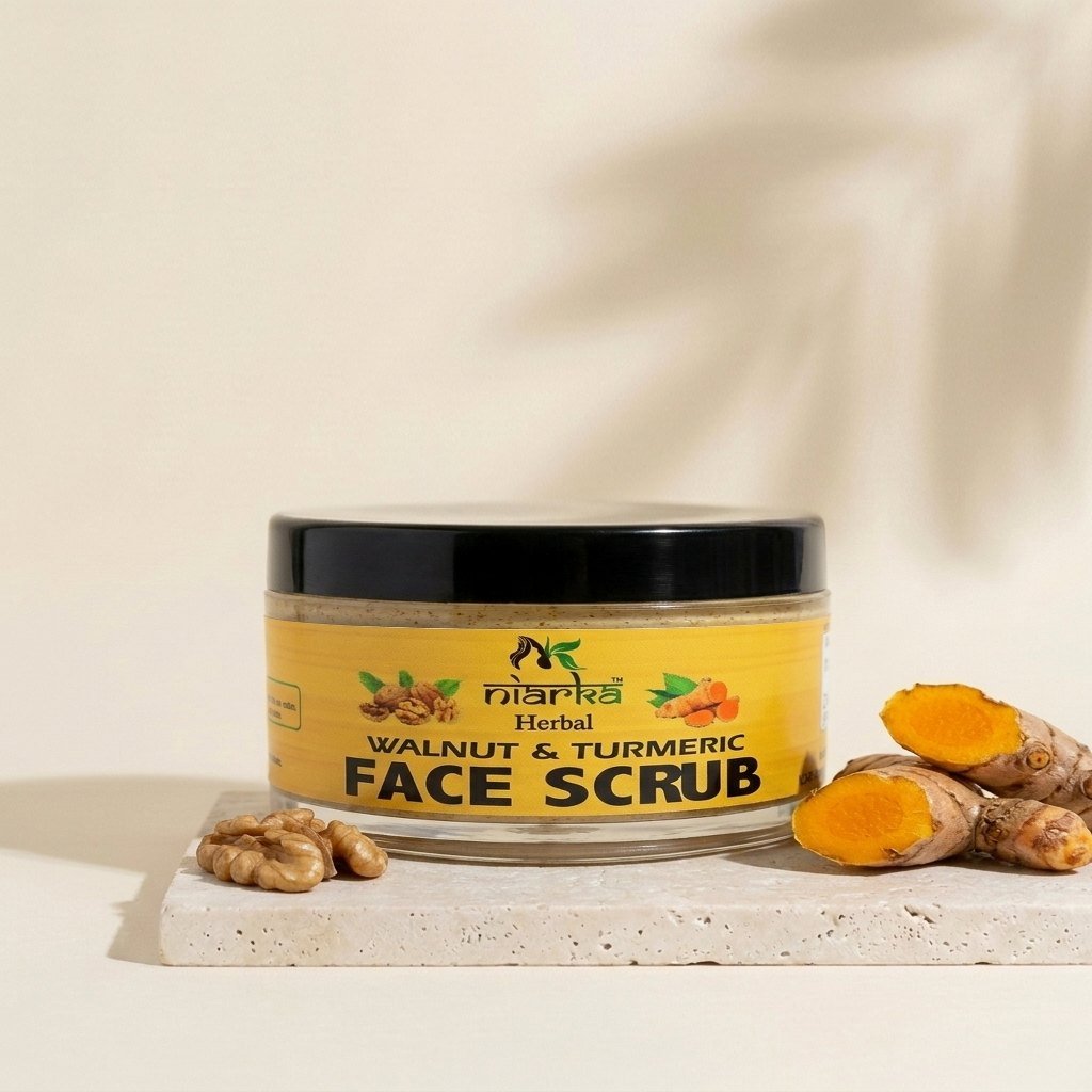 Walnut Face Scrub by Niarka Herbal Care
