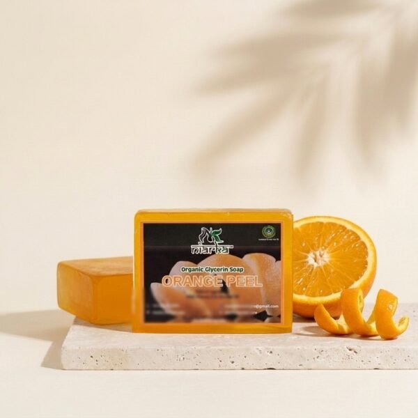 Orange Peel Glycerin Soap (Pack of 2)